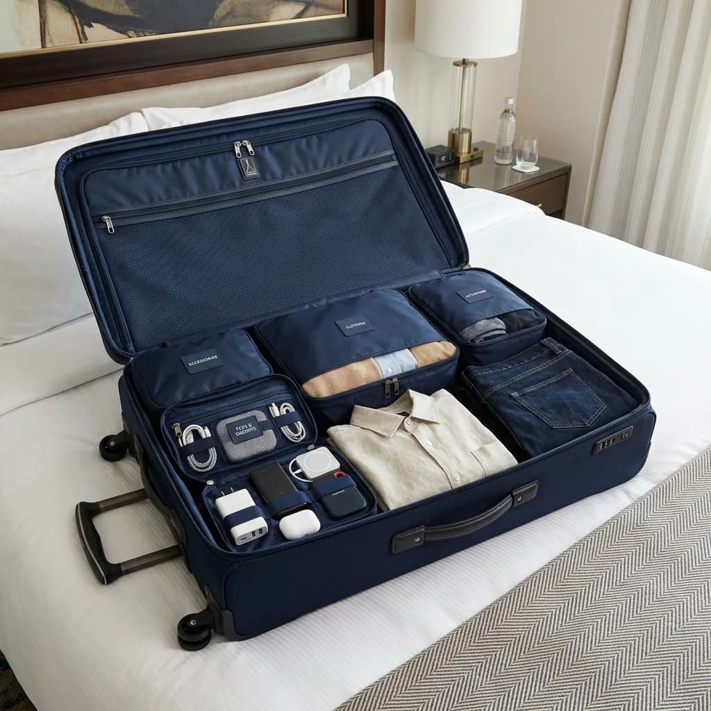 Professional Packing 2026: The Science of Traveling Light - Clickyan24 Travel Guide