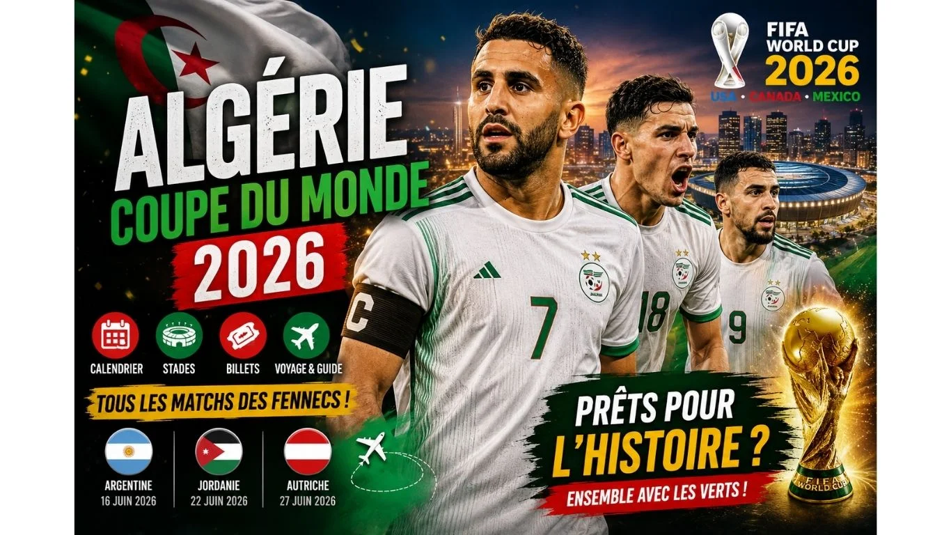 Algeria World Cup 2026 Schedule: Fixtures, Stadiums, Tickets and Fan Travel Guide - Clickyan24 Travel Guide