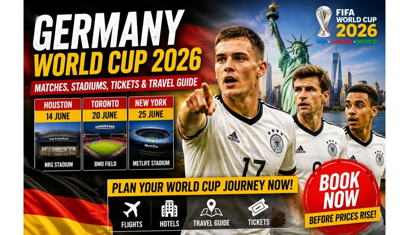 Germany World Cup 2026: Fixtures, Stadiums, FIFA Tickets and Everything Fans Need to Know - Clickyan24 Travel Guide