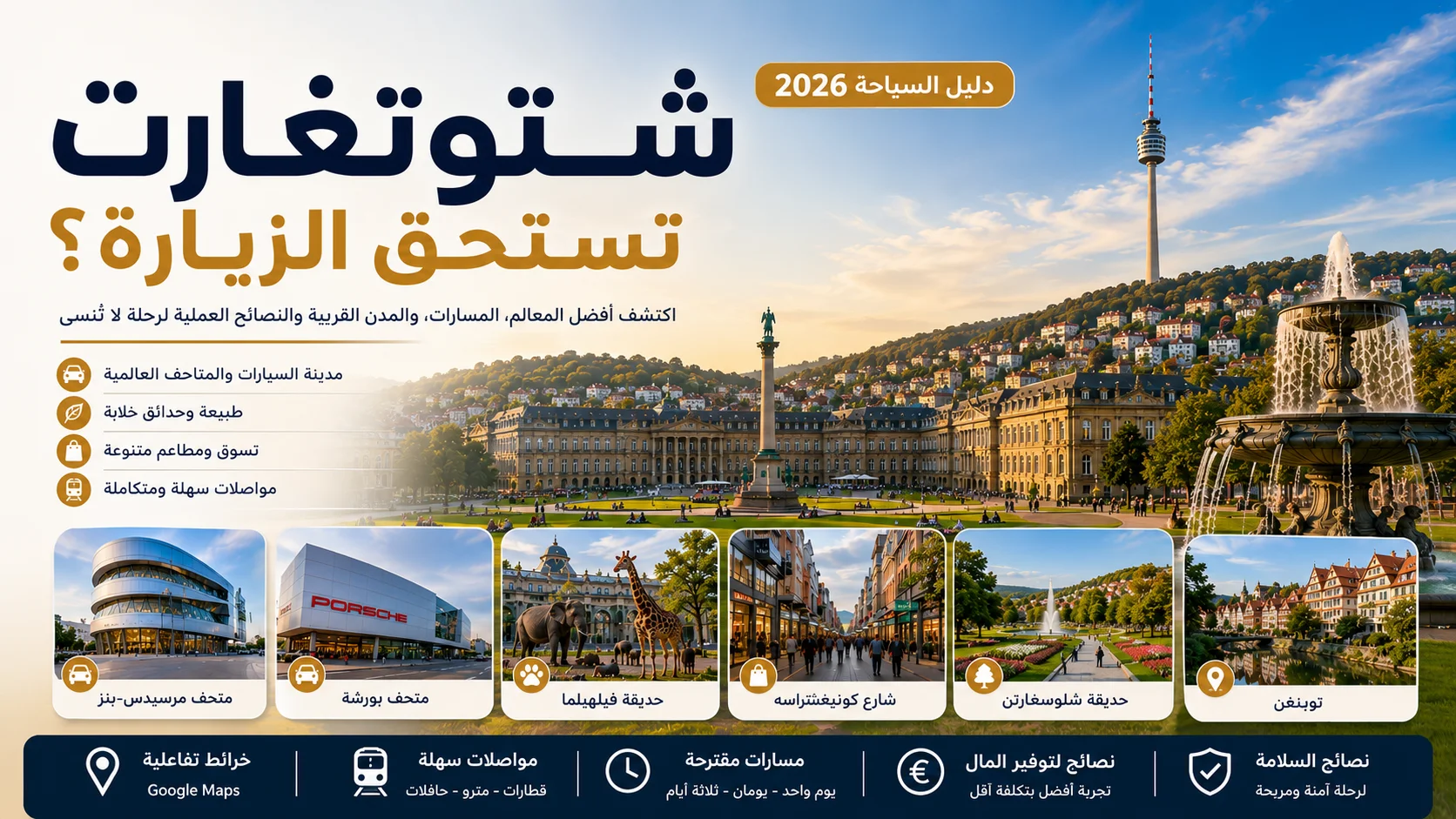 هل تستحق شتوتغارت الزيارة؟ - Travel Guide Clickyan24
