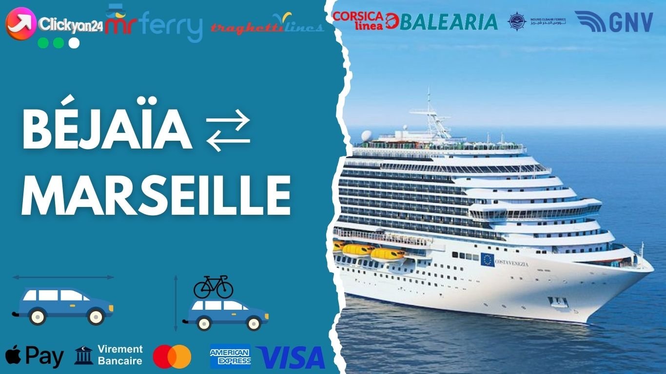 Béjaïa ⇄ Marseille